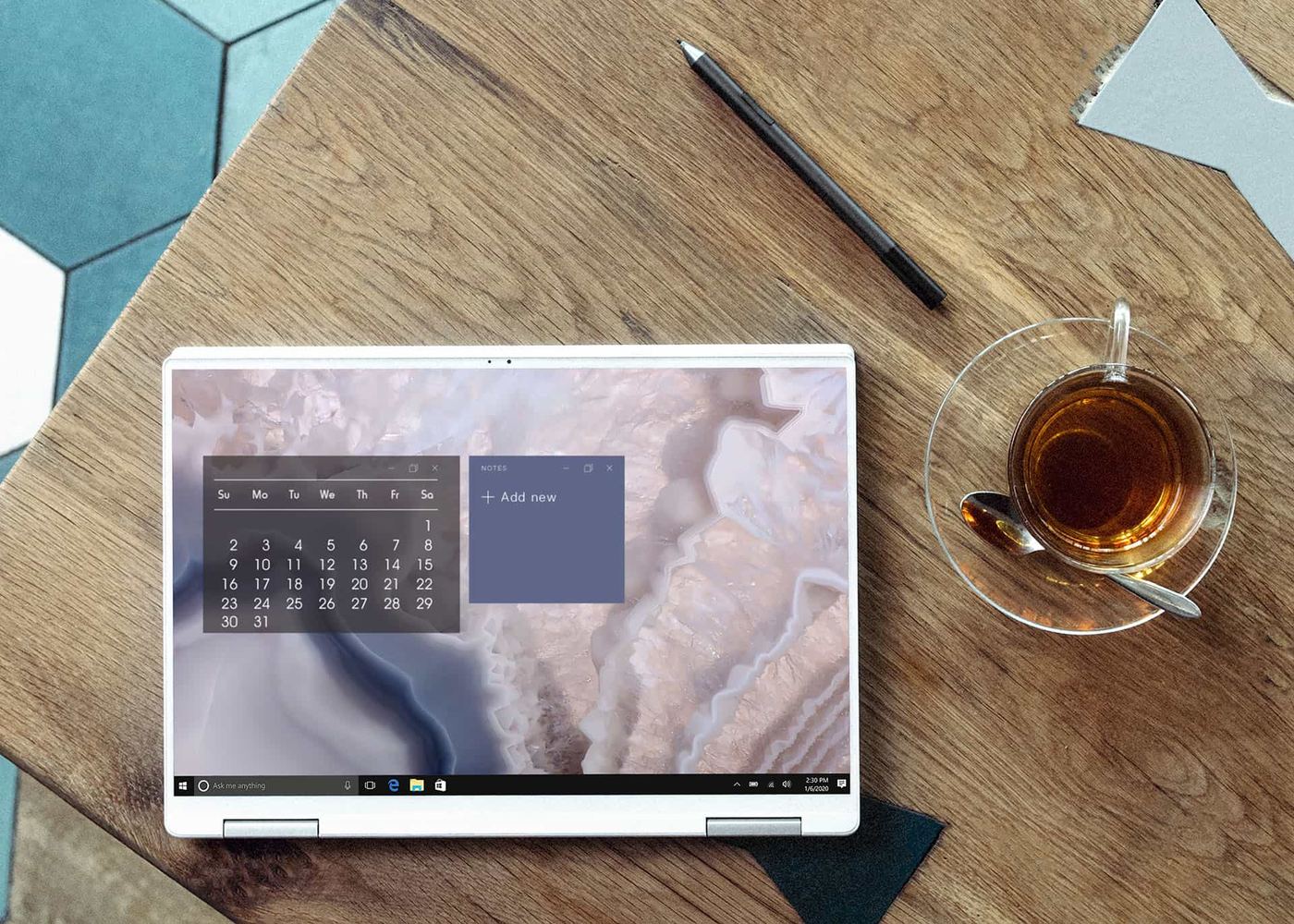 Payroll paperwork and calculator